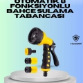 BFS Ayarlanabilir Basınçlı 8 Modlu Bahçe Sulama Tabancası Hortum Aparatı
