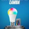 BFS Ayarlanabilir Parlaklık RGB Led Ampul Beyaz Lamba Ve Renkli Ampul