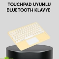 BFS Bluetooth Kablosuz Klavye – İnce Slim Model, Tablet ve Akıllı TV Uyumlu, Sessiz Tuşlu Taşınabilir Klavye