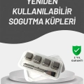 BFS Çevre Dostu Metal Buz Küpü ve Kullanışlı Klips Seti