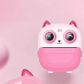 BFS Dijital Video Fotoğraf App Destekli Çocuk Kamerası Termal Resim Kağıt Baskılı Yazıcı Pembe