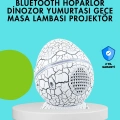 BFS Dinozor Yumurtası Tasarımlı Gece Lambası – Müzik ve Işık Senkronizasyonlu