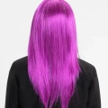 BFS     Fuşya Renk Düz Kesim Uzun Parti Peruğu
