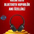 BFS Geniş Frekans Aralıklı Bluetooth Kulak Üstü Kulaklık