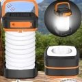 BFS Güneş Enerjili Led Lamba Kamp Lambası Katlanabilir Lamba USB Şarjlı