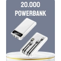BFS Hızlı Şarj Destekli 20.000mAh Powerbank USB Type-C Lightning LCD