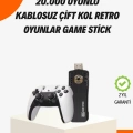 BFS Kablosuz Retro Oyun Konsolu – 30.000+ Oyun ve HD Görüntü ile Kesintisiz Eğlence