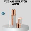 BFS Kadınlar İçin Yüz ve Kaş Epilatörü – Hassas Cilt Dostu, Pil ile Çalışan, Taşınabilir ve Şık Tasarım