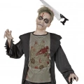 BFS   Kafaya Saplanmış Halloween Kanlı Testere Şaka Tacı