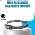 BFS Kamp Lambası Kafa Feneri Kafa Lambası Ayarlanabilir Sensörlü Şarjlı