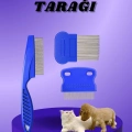 BFS Kedi Köpek Tüy Bit Pire Toplayıcı Toplama Temizleme Tarağı Tarak Seti 4lü Set