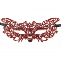 BFS   Kırmızı Dantel Masquerade Maskesi 9 No