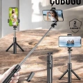 BFS Kumandalı Tripod Telefon Tutucu Selfie Çubuğu 360 Derece Dönebilen