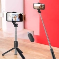 BFS Kumandalı Tripod Telefon Tutucu Selfie Çubuğu 360 Derece Dönebilen
