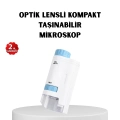 BFS LED Işıklı Mikroskop 80X–200X Zoom Eğitici Bilim Seti ve Taşınabilir