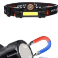 BFS Ledli Şarjlı Kafa Lambası LED Şarjlı Su Geçirmez Kafa Feneri