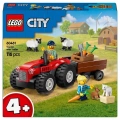 BFS   LEGO City Römorklu Kırmızı Çiftlik Traktörü ve Koyun 60461