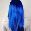 BFS   Mavi Renk Uzun Parti Peruğu