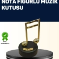 BFS Melodious Music Altın Nota Figürlü Müzik Kutusu