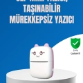 BFS Mini Bluetooth Termal Yazıcı 1200mAh Şarjlı Taşınabilir