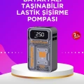 BFS Mini Boy Elektrikli Şarjlı Yüksek Basınçlı Lastik Şişirme Pompası