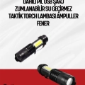 BFS Mini Boy LED El Feneri - 2000 Lümen, Su Geçirmez Tasarım