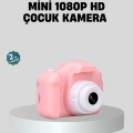 BFS Mini Dijital Çocuk Kamerası 8MP HD Ekranlı 1080P Video ve Şarjlı