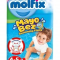 BFS   Molfix Mayo Bez 4-5 Beden 9-15 Kg 11 Adet