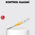 BFS Neon Lambalı Elektrik Kontrol Kalemi Nikel Kaplama 110-220V