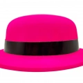 BFS   Neon Partisi Pembe Renk Melon Plastik Parti Şapkası