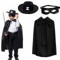 BFS Nessiworld  Zorro Pelerini Şapkası ve Maske Seti Çocuk Boy