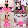 BFS   Pembe Fiyonklu Minnie Mouse Tacı Mini Kulak