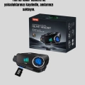 BFS Q28 Kask Kulaklık 1080P HD Kamera – Bluetooth 5.3, Su Geçirmez, Gürültü Azaltma
