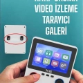 BFS Şarjlı El Atarisi 3.5 İnç Ekran Kitap Okuma, Müzik Dinleme Ve Video İzleme