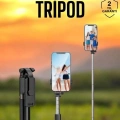 BFS Selfie Çubuğu Tripod Kumandalı Telefon Tutucu Siyah
