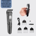 BFS Sessiz Motorlu, Kablosuz Kullanımlı Şarjlı Saç ve Sakal Kesme Makinesi – Taraklı Set