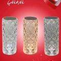 BFS Sevgililer Günü İçin Hediye Kristal Lamba Sevgiliye Hediye USB Şarjlı Gece Lambası