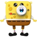 BFS Sünger Bob Tasarımlı Yeni Nesil Çocuk Dijital Mini Fotoğraf Makinesi Çift Kamera
