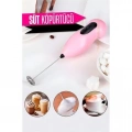 BFS  Süt Köpürtücü Kahve Karıştırıcı Mini Pilli Mixer Çırpıcı