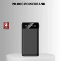 BFS Taşınabilir 20.000 mAh Hızlı Şarj Powerbank 4 Çıkışlı