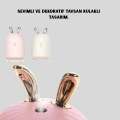 BFS Tavşan Kulak Tasarımlı 200 ml USB Aroma Difüzör ve Hava Nemlendirici