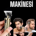 BFS Tıraş Makinesi Şarjlı Profesyonel Saç Kesme Makinesi Gold Çizik Tıraş