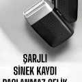 BFS tıraş makinesi Sinek Kaydı Paslanmaz Çelik Taşınabilir Şarjlı