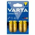BFS Varta Longlife AA 4lü Alkalin Kalem Pil