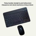 ÇOK SATAN Bluetooth 5.3 Destekli Şarjlı Taşınabilir Klavye + Mouse Kombinasyonu
