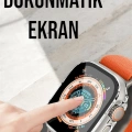 ÇOK SATAN Bluetooth Bağlantılı 49MM Dokunmatik Akıllı Saat Sağlık ve Spor Takip Özellikli