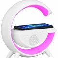ÇOK SATAN Bluetooth Hoparlör G Şekli Atmosfer Akıllı Rgb Lamba Wireless Kablosuz Şarj