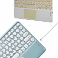 ÇOK SATAN Bluetooth Touchpad Klavye Ultra İnce Taşınabilir Q Klavye