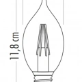 ÇOK SATAN CATA CT 4062 4W Led Flament Ampul 3200K Günışığı E14 Duy