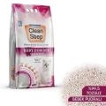 ÇOK SATAN Clean Step  Aktif Karbonlu Bebek Pudralı İnce Taneli Topaklanan Bentonit Kedi Kumu 10 Lt